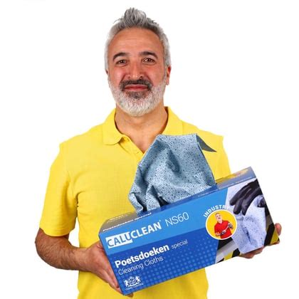 CaluClean Industry Poetsdoeken NS60 Special Blauw 60st Carel Lurvink B V