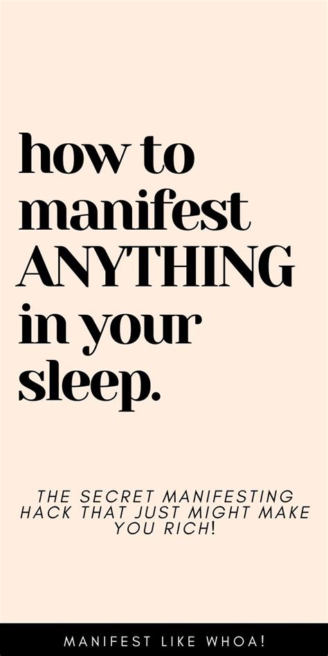 Dreamy Ways To Manifest While You Sleep Video Law Of Attraction