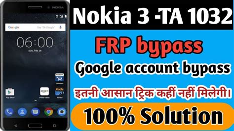 How To Google Account Bypass Nokia Ta Nokia Ta Frp