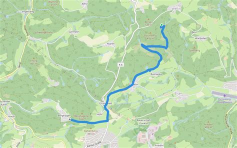 Linde Circular Route A Hiking Trail Herscheid Nordrhein Westfalen