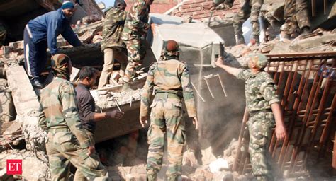 Massive Rescue And Relief Operations Mounted In Earthquake Hit Manipur