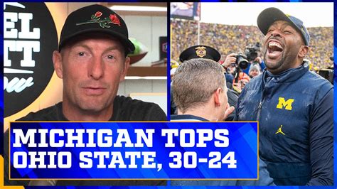 Michigan Beats Ohio State Earning Their Third Straight Win In Rivalry Joel Klatt Show Fox Sports