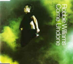 Robbie Williams - Come Undone | Releases | Discogs