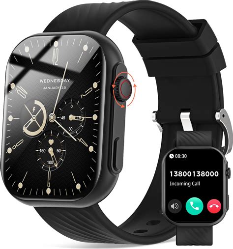 AVUMDA Smartwatch Herren Mit Telefonfunktion 2 01 HD Smart Watch