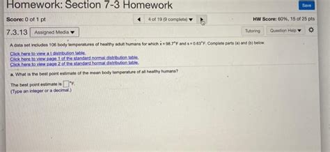 Solved Save Homework Section Homework Score Of Pt Chegg