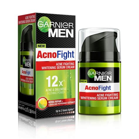 Garnier Men Acnofight Acne Fighting Whitening Serum 40ml