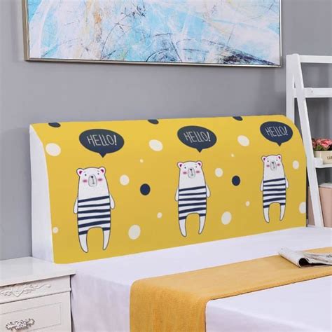 Kov Couvre T Te De Lit Double Motif Dessin Anim Couvre Lit