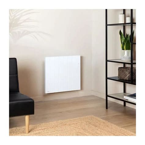 CONCORDE Radiateur à inertie pierre réfractite blanc 1500W Programmable