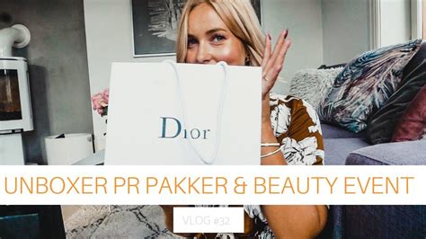 UNBOXING AV PR PAKKER VLOG 32 I KAJA MARIE YouTube