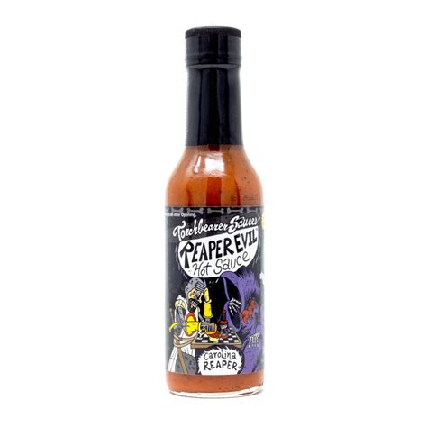 Buy Torchbearer Garlic Reaper Evil Hot Sauce Sonoran Spice