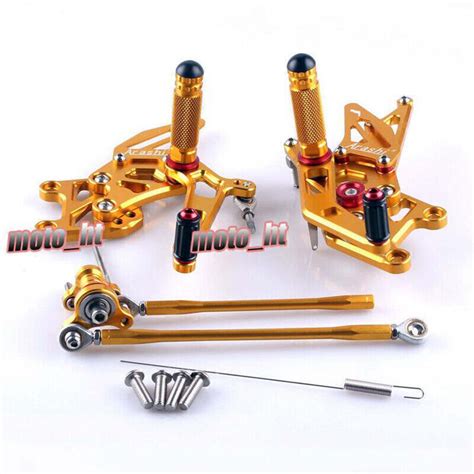 Adjustable Rearset Footrest Footpegs For For Honda Cbr Rr