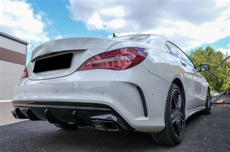 CLA 45 AMG Look Diffusor für Mercedes Benz CLA W117 C117 X117