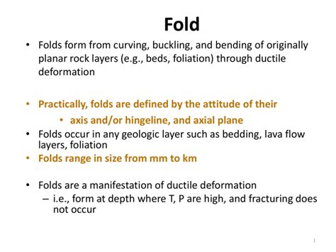 Fold I