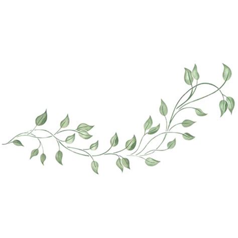 Free Form Vine Wall Stencil SKU 2931 By Designer Stencils Walmart