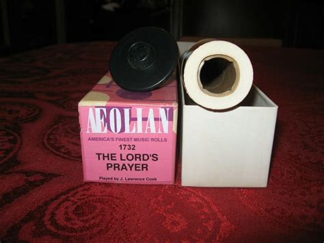 The Lord S Prayer Hymn Aeolian Player Piano Roll