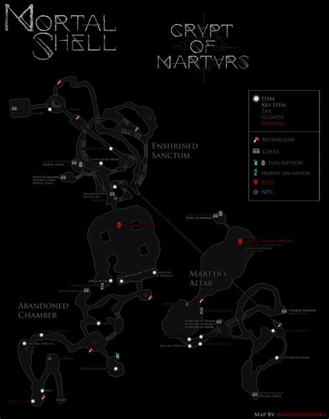 Mortal Shell Maps - Crypt of Martyrs by spencerandres001 on DeviantArt