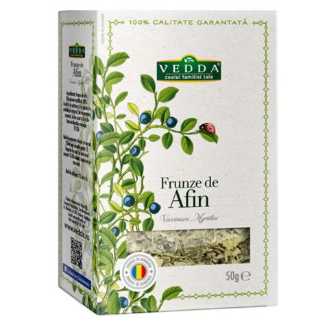 Ceai De Frunze De Afin 50g Vedda Dr Max Farmacie