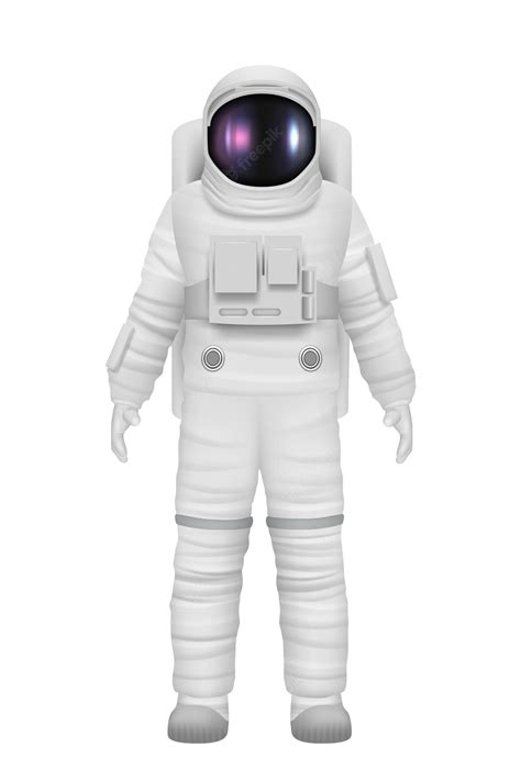 Premium Vector | Astronaut realistic Space travelers professional
