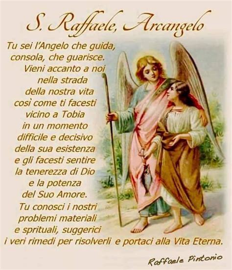 Preghiera A San Raffaele Arcangelo Buongiornocongesu It Preghiera