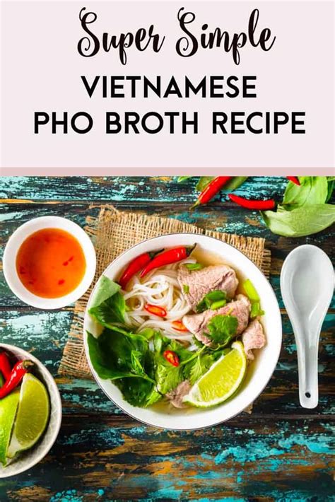 Quick And Easy Authentic Vietnamese Pho Broth Cooking With Lane