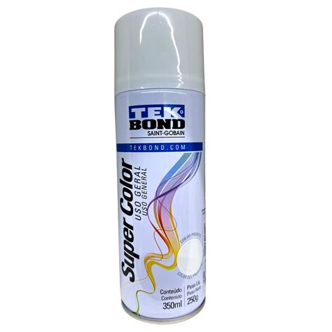 Tinta Spray Branco Fosco Ml Tekbond Shopee Brasil