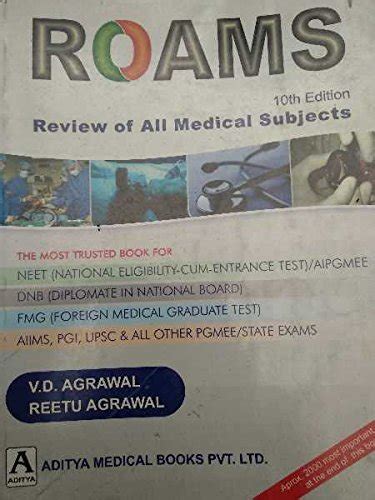 ROAMS Review Of All Medical Subjects 10th Edition V D Agrawal V D