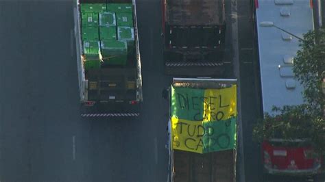 Caminhoneiros Protestam Contra Alta Do Diesel Globonews Jornal Das