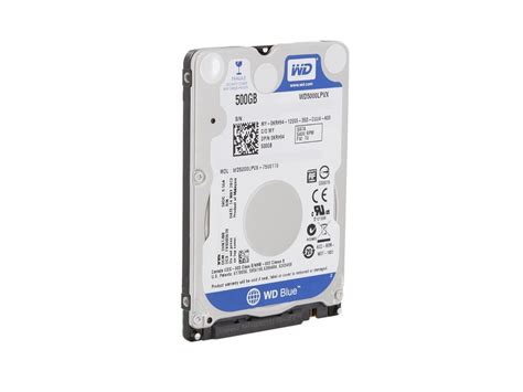 Western Digital 500gb Sata Hard Drive 0705 158 895