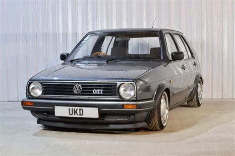 VW VOLKSWAGEN GOLF MK2 GTI 1 8 8V 5DR ATLAS GREY 1989 SOLD Car And