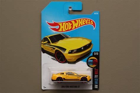 Hot Wheels HW Mild To Wild Ford Mustang GT Yellow
