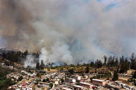 Alerta Roja En Quintero Y Viña Del Mar Por Incendios Forestales Que