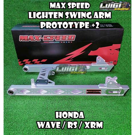 Max Speed Lighten Swing Arm Diamond Cut Plus And Plus Honda Wave