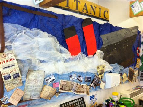 Titanic Display School Displays Creative Display