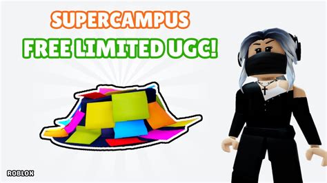 Free Limited Ugc How To Get The Sticky Fedora In Supercampus Roblox Youtube