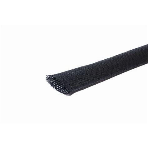 Black 28 Mm 47 Mm Expandable Braided Mesh Cable Sleeving