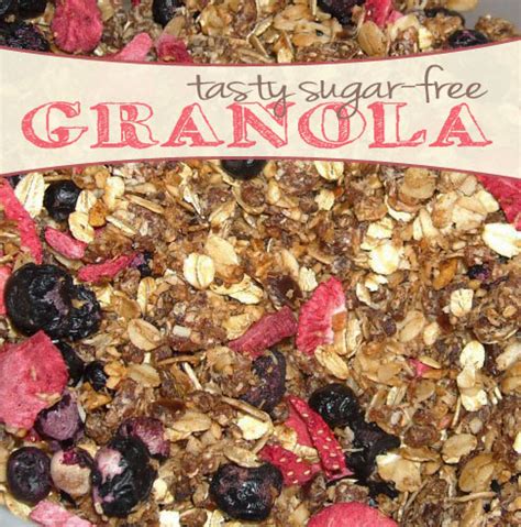 Healthy Sugar Free Granola - Aspen Jay