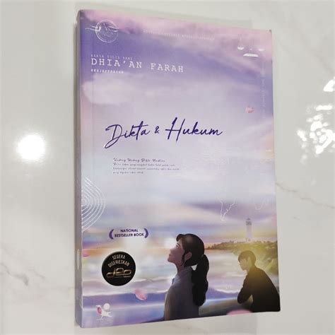 Jual Buku Novel Dikta Dan Hukum National Bestseller Book Dhia An Farah