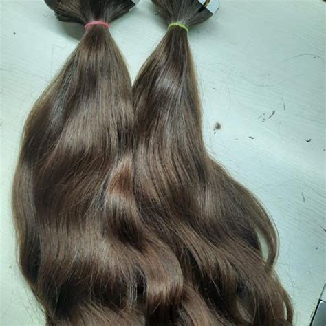 Brown Straight Tape In Human Hair Extensions For Parlour Packaging