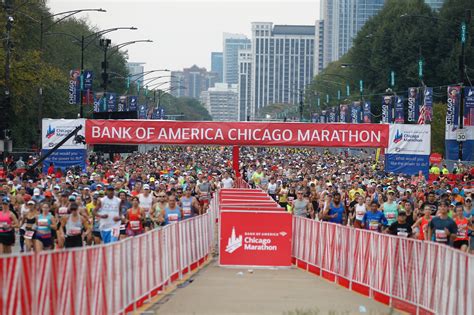 44th Running Of The Bank Of America Chicago Marathon Celebrates