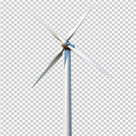 Premium Psd Wind Turbine Transparent Background