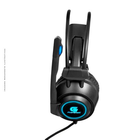 Headset Gamer Fortrek Vickers 2p2 Usb Rgb Techno Space