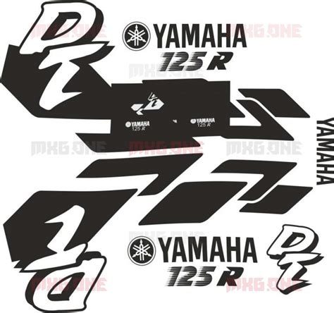 Yamaha Dt Logos Decals Stickers And Graphics Mxg One Best Moto