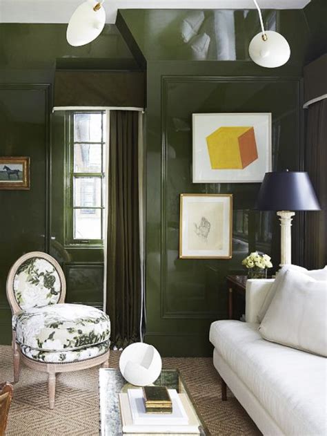 Forest Green Living Room Ideas