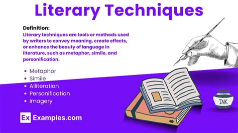 Literary Technique 30 Examples List Elements Uses