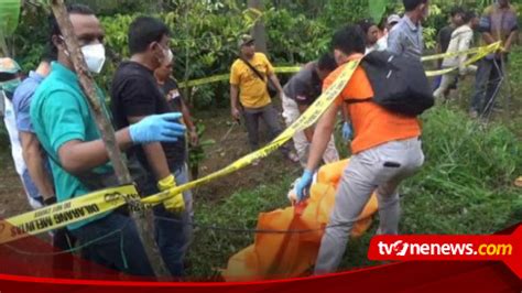 Polisi Buru Pelaku Pembunuhan Tukang Ojek Ditemukan Tewas Di Kebun Kopi