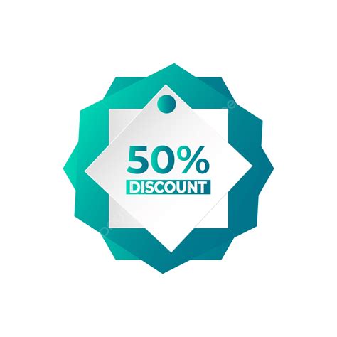 50 Discount Sale Banner Vector Design Element 50 Discount Sale