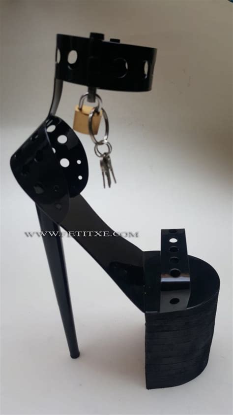 Steel Made Fetish Bondage High Heel With Lockable Opening Etsy