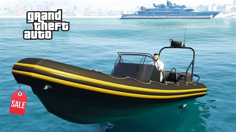 Gta 5 Online Dinghy Review Inflatable Boat Sale New Youtube