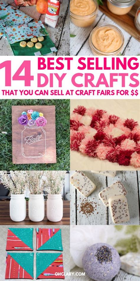 14 Awesome Diy Crafts That Sell Well At Craft Fairs And On Etsy These