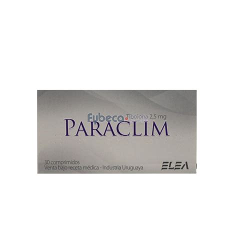 Paraclim 2 5 Mg Unidad Fybeca